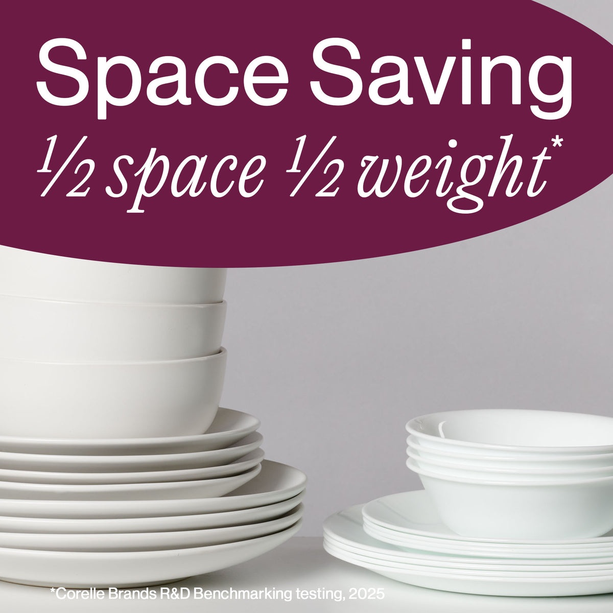 Corelle® Shimmering White 32-piece Dinnerware Set, Service for 8 - Image 8