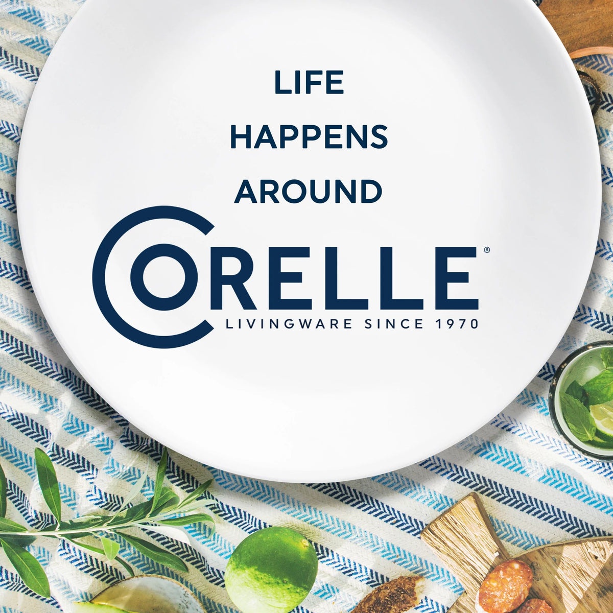 Corelle® Secret Garden 10.25" Dinner Plate - Image 5
