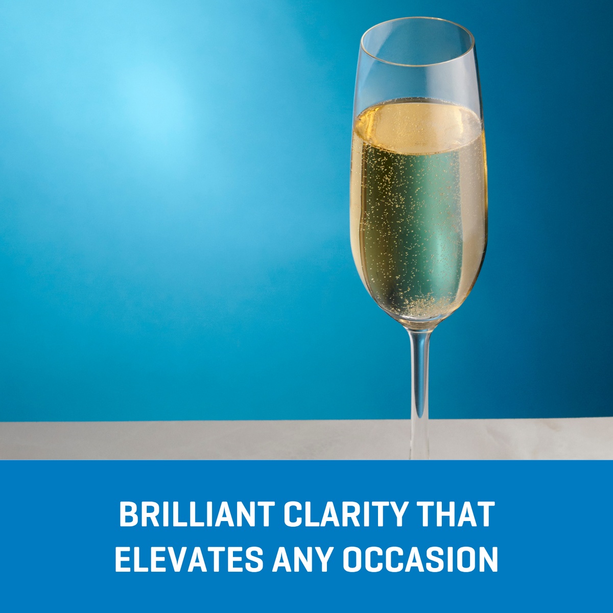 Ocean Glass Matera Champagne Flutes (4-Pieces), 7-ounce, dishwasher safe - Image 4